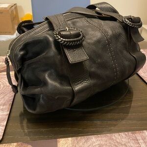Cole Haan Black Leather Shoulder Bag